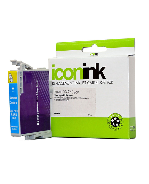 Icon Compatible Epson T0492 Cyan Ink Cartridge