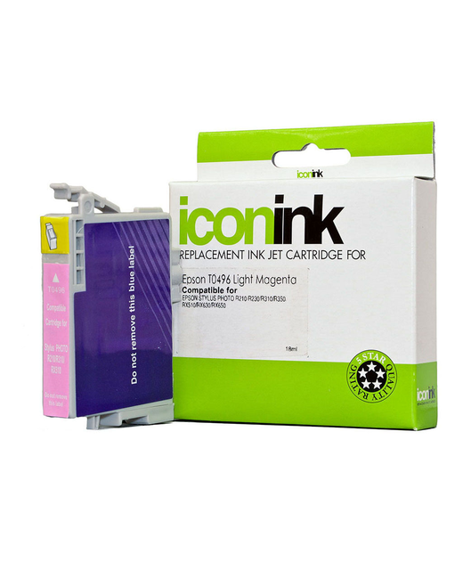 Icon Compatible Epson T0496 Light Magenta Ink Cartridge