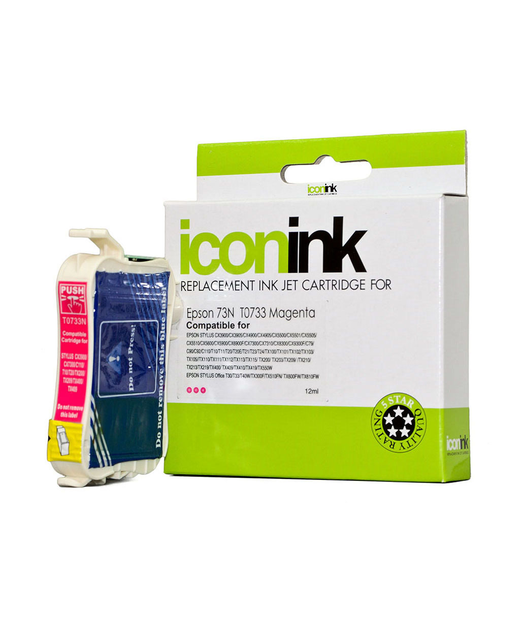 Icon Compatible Epson 73N Magenta Ink Cartridge