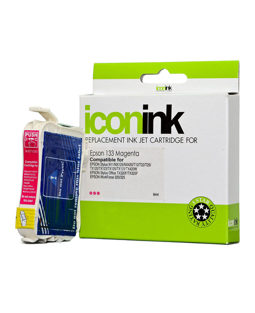 Icon Compatible Epson 133 Magenta Ink Cartridge