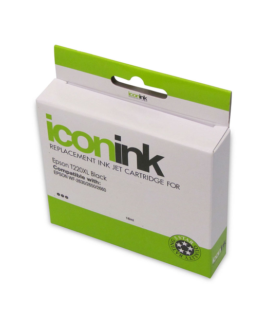 Icon Compatible Epson 220XL C13T294192 Black Ink Cartridge