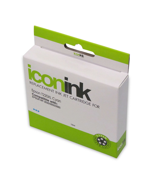 Icon Compatible Epson 220XL C13T294292 Cyan Ink Cartridge