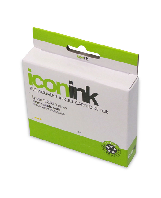 Icon Compatible Epson 220XL C13T294492 Yellow Ink Cartridge