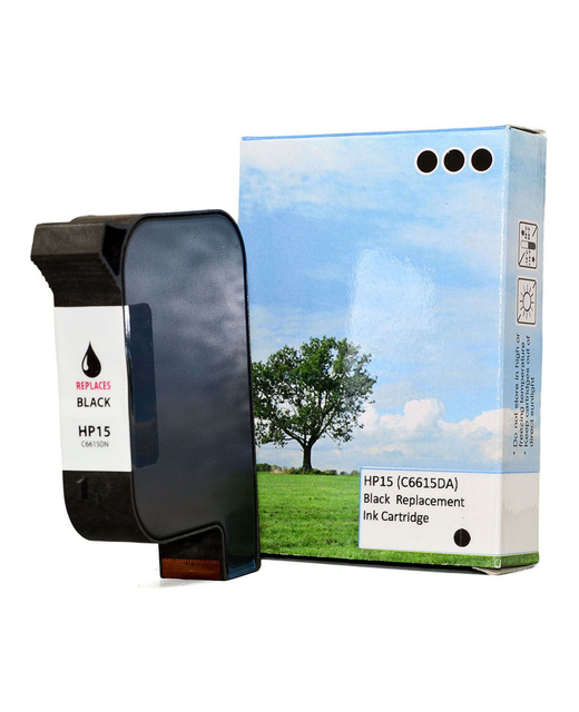 Icon Remanufactured HP 15 Black Ink Cartridge (C6615DA)