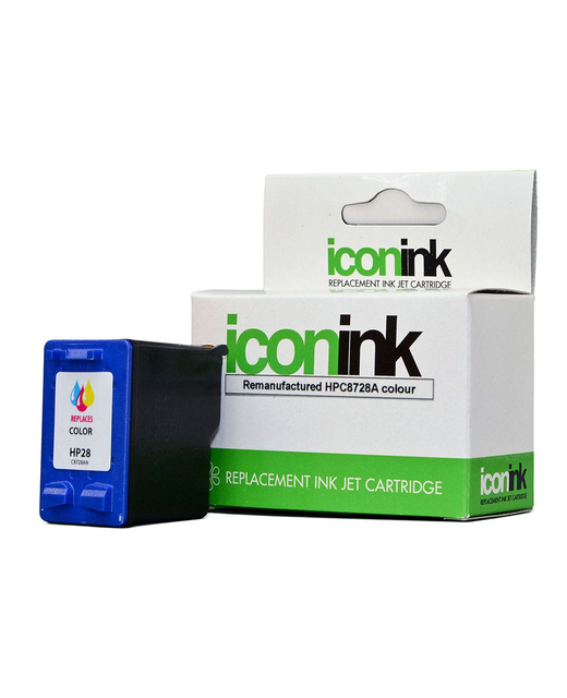 Icon Remanufactured HP 28 Colour Ink Cartridge (C8728AA)