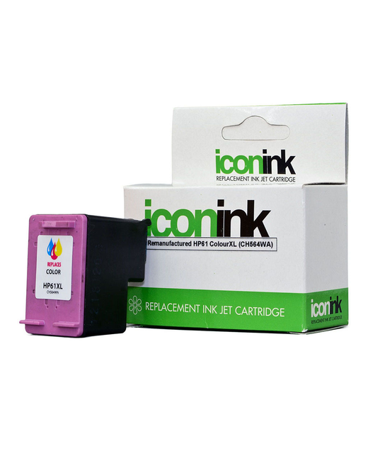 Icon Remanufactured HP 61 Colour XL Ink Cartridge (CH564WA)