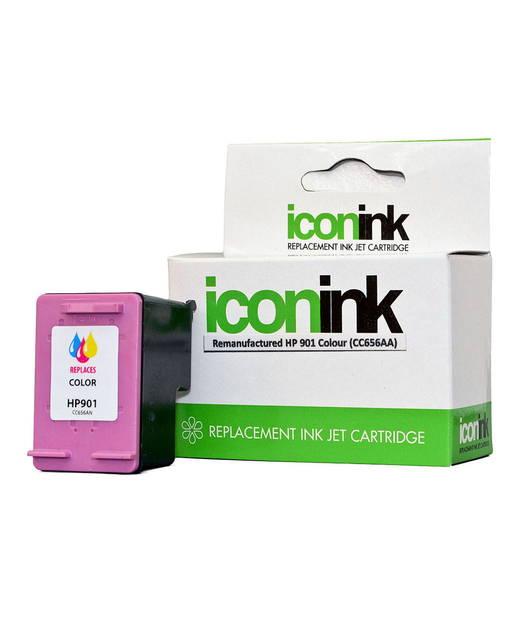 Icon Remanufactured HP 901 Colour XL Ink Cartridge (CC656A)