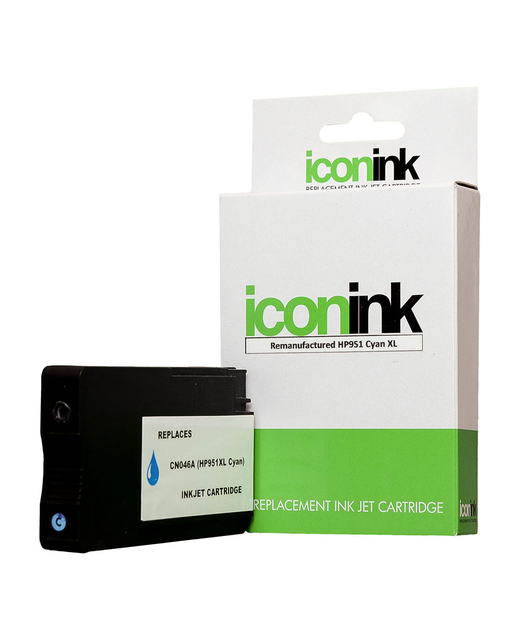 Icon Compatible HP 951 XL Cyan Ink Cartridge (CN046AA)