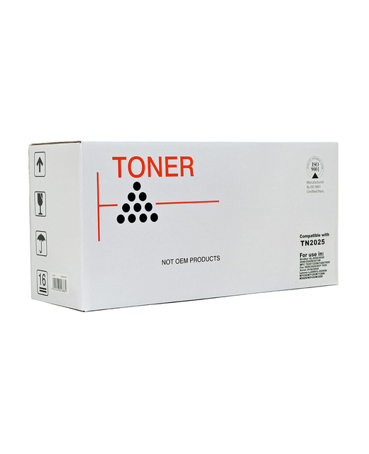 Icon Compatible Brother TN2025 Black Toner Cartridge