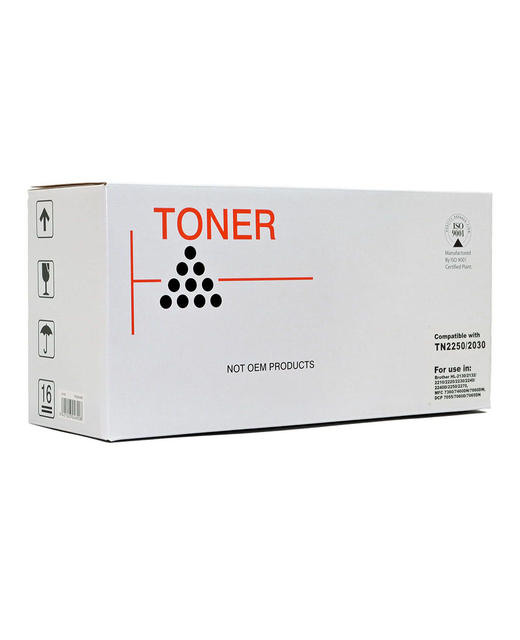 Icon Compatible Brother TN2250 TN2030 Black Toner Cartridge