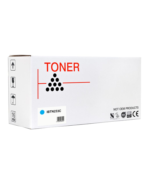 Icon Compatible Brother TN233 Cyan Toner Cartridge