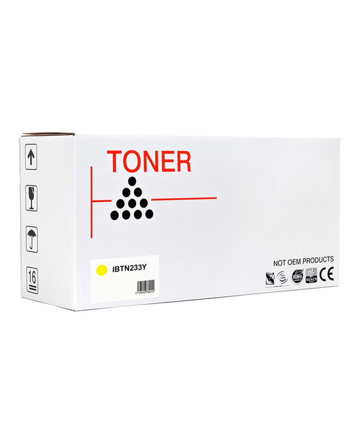 Icon Compatible Brother TN233 Yellow Toner Cartridge