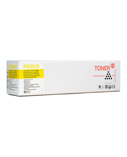 Icon Compatible Brother TN255 Yellow Toner Cartridge