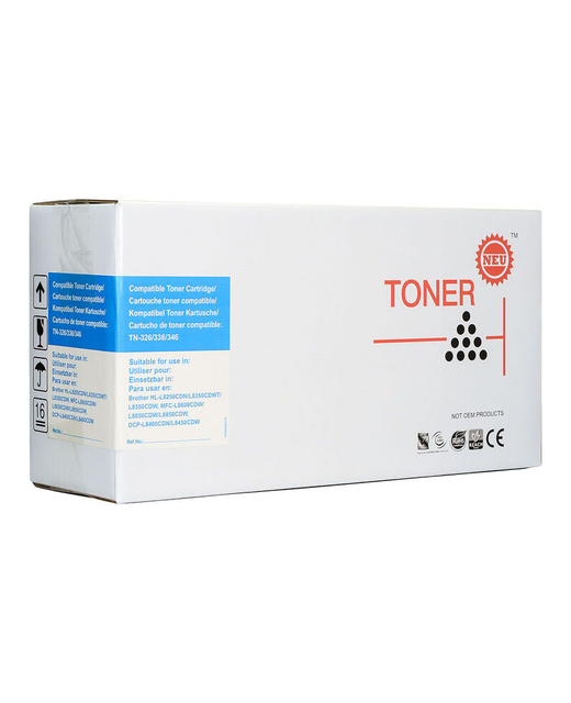 Icon Compatible Brother TN346 Cyan Toner Cartridge