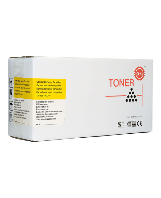 Icon Compatible Brother TN346 Yellow Toner Cartridge