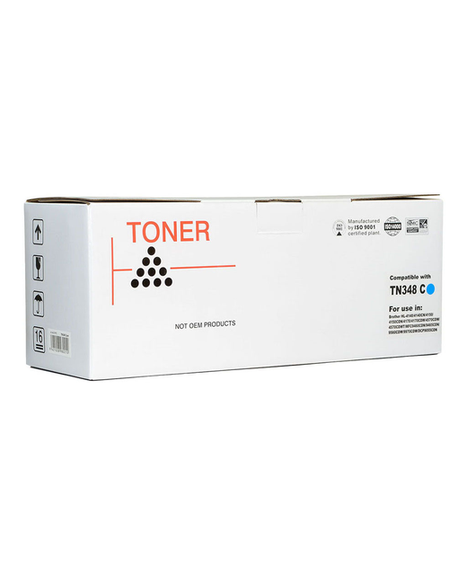 Icon Compatible Brother TN348 Cyan Toner Cartridge