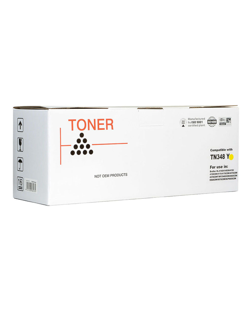 Icon Compatible Brother TN348 Yellow Toner Cartridge