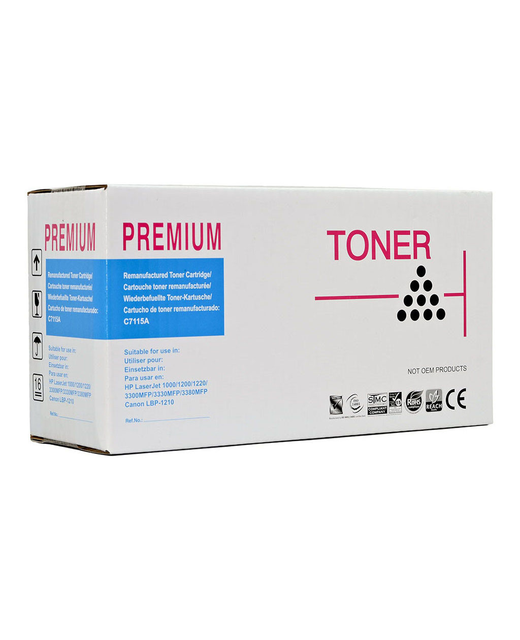 Icon Remanufactured HP C7115A Black Toner Cartridge