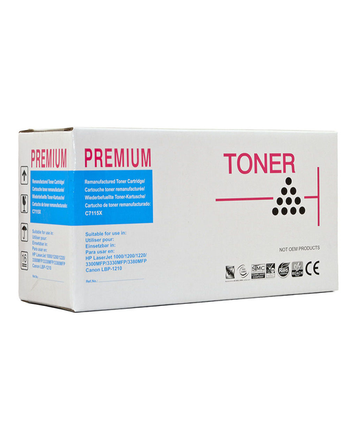 Icon Remanufactured HP C7115X Canon EP25 Black Toner Cartridge