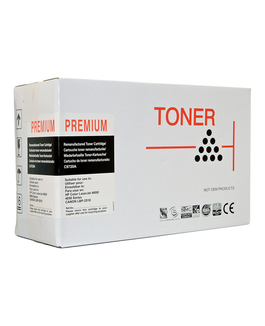 Icon Remanufactured HP C9720A Black Toner Cartridge