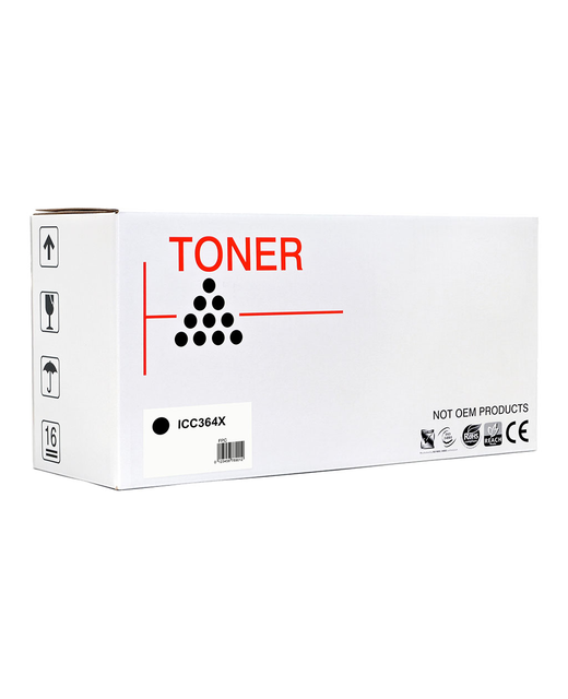 Icon Compatible HP CC364X Black Toner Cartridge