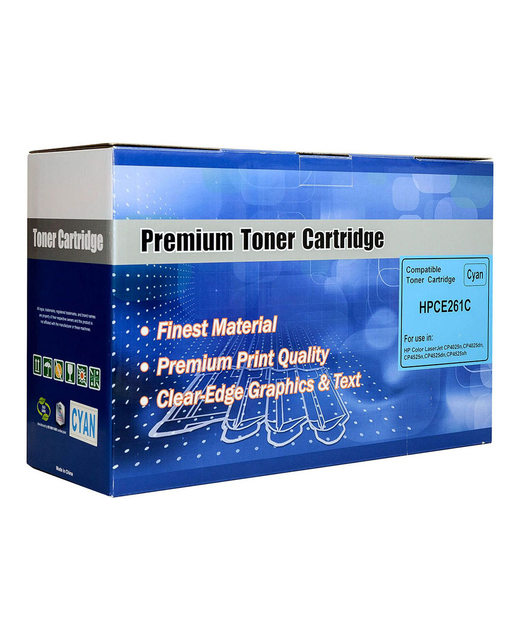 Icon Remanufactured HP CE261A Cyan Toner Cartridge