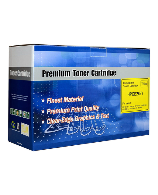 Icon Remanufactured HP CE262A Yellow Toner Cartridge