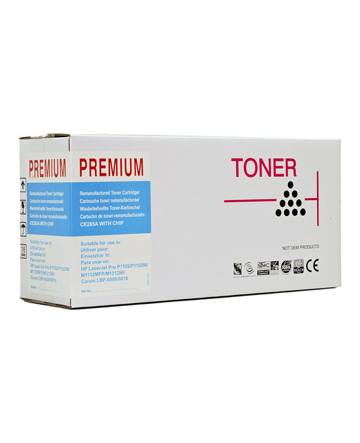 Icon Remanufactured HP CE285A Black Toner Cartridge