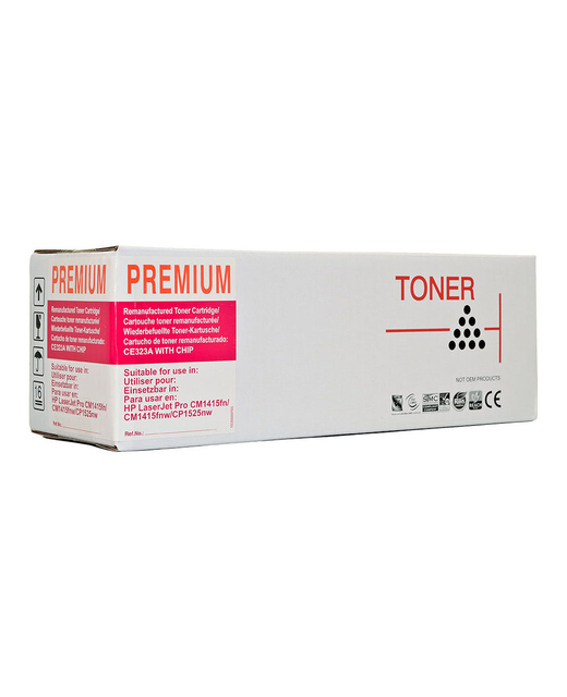 Icon Compatible HP CE323A CB543A Magenta Toner Cartridge