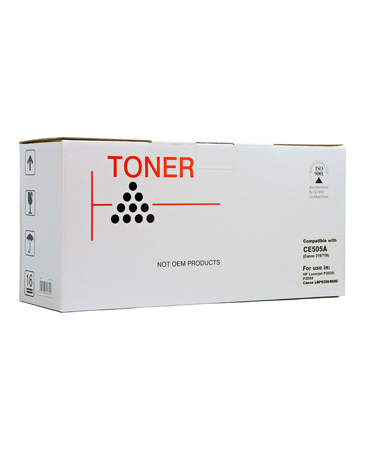 Icon Compatible HP CE505A Canon CART319 Black Toner Cartridge