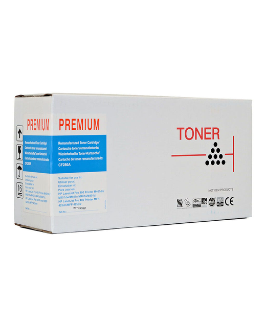 Icon Compatible HP CF280A Black Toner Cartridge