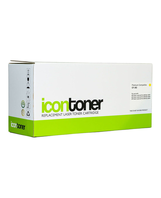 Icon Compatible HP CF382A Yellow Toner Cartridge (312A)