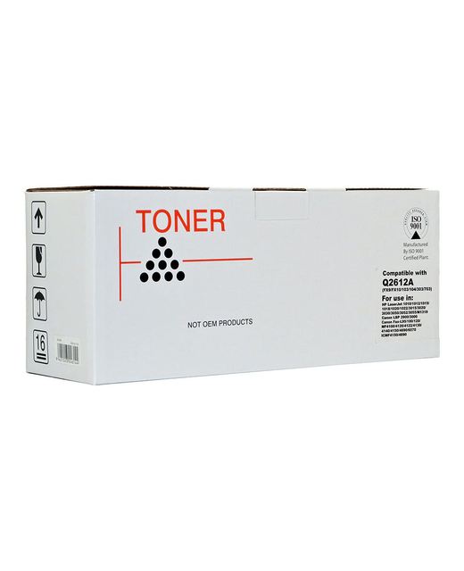 Icon Compatible HP Q2612A Canon FX9 FX10 CART303 Black Toner