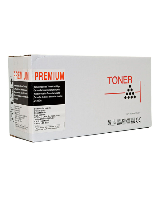 Icon Remanufactured HP Q6000A Canon CART307 Black Toner Cartridge