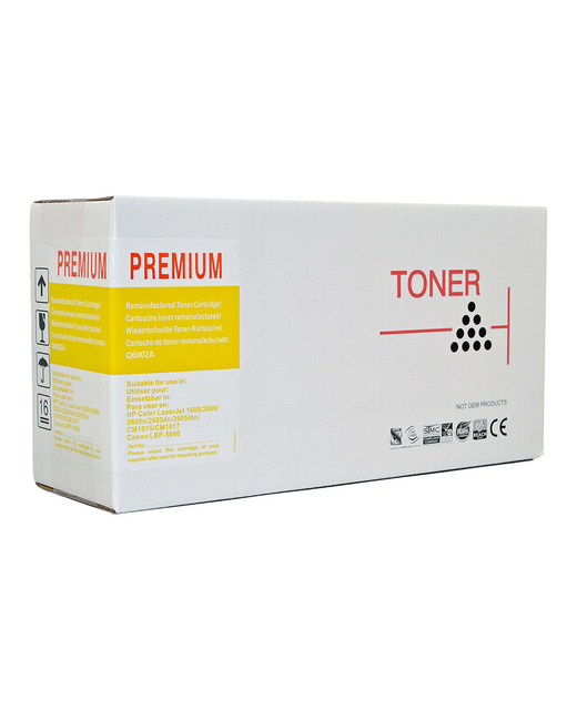 Icon Remanufactured HP Q6002A Canon CART307 Yellow Toner Cartridge