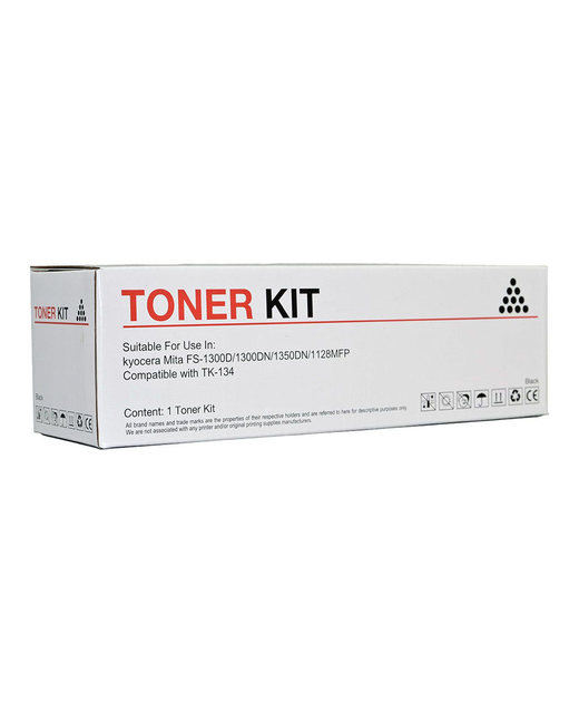 Icon Compatible Kyocera TK134 Black Toner Cartridge