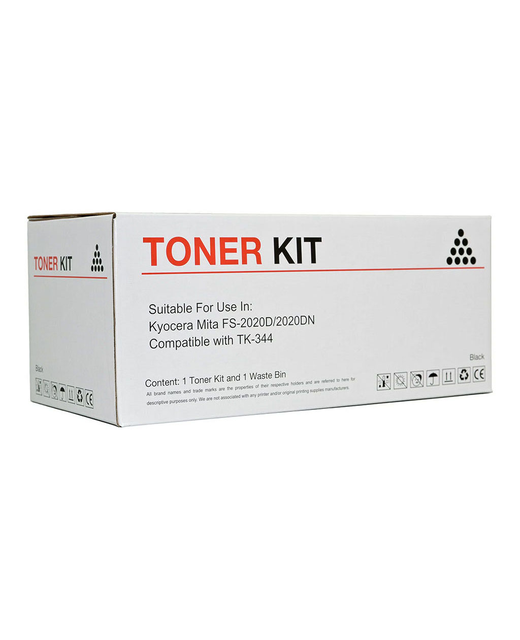 Icon Compatible Kyocera TK344 Black Toner Cartridge