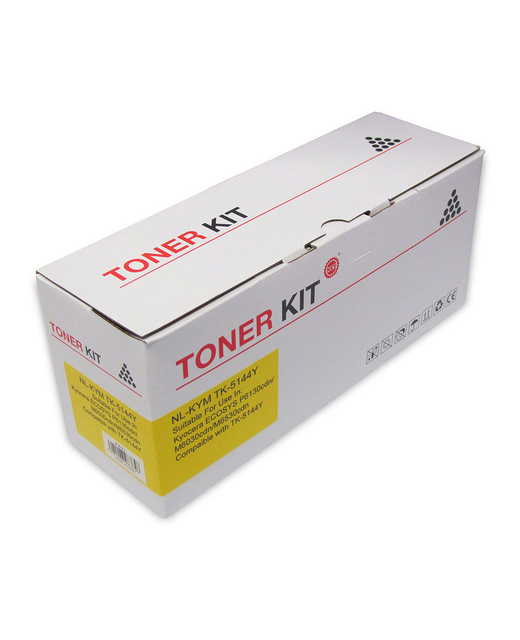 Icon Compatible Kyocera TK5144 Yellow Toner Cartridge