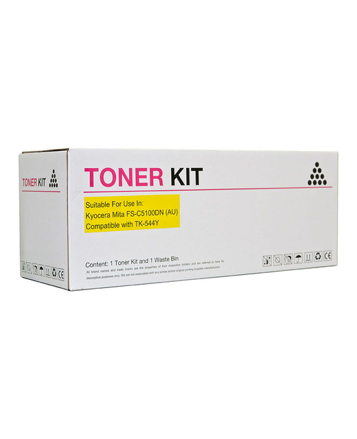 Icon Compatible Kyocera TK544 Yellow Toner Cartridge