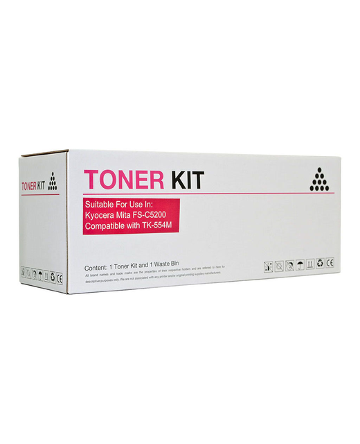 Icon Compatible Kyocera TK554 Magenta Toner Cartridge