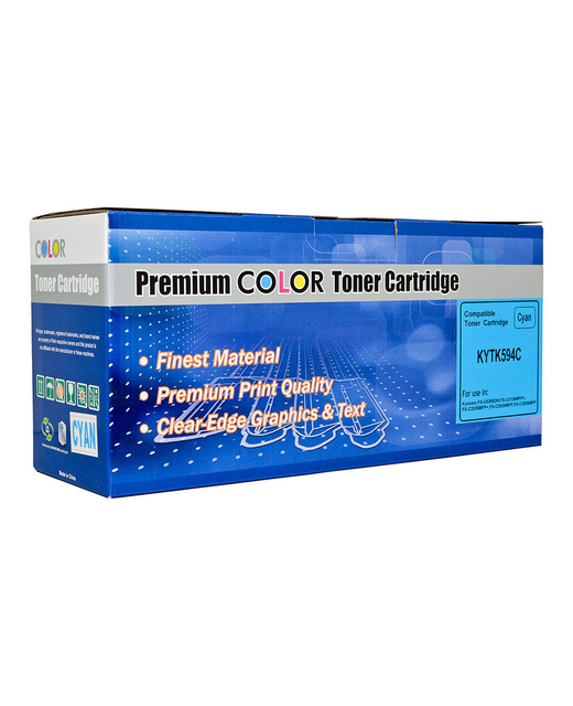 Icon Compatible Kyocera TK594 Cyan Toner Cartridge