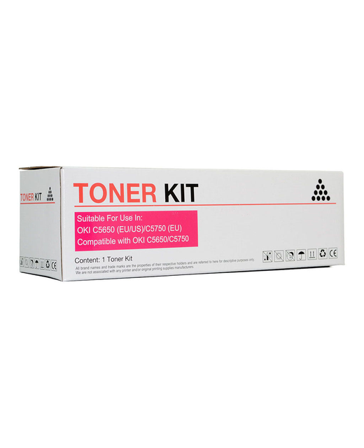 Icon Compatible OKI C5650 C5750 Magenta Toner Cartridge