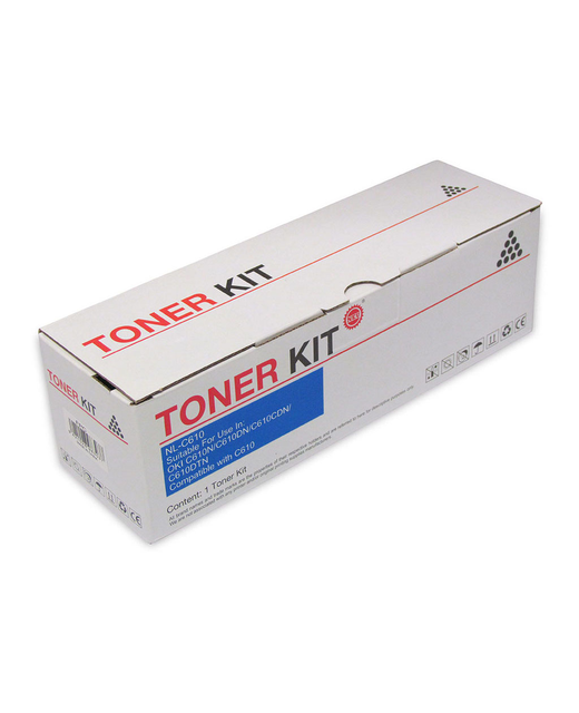 Icon Compatible OKI C610 Cyan Toner Cartridge