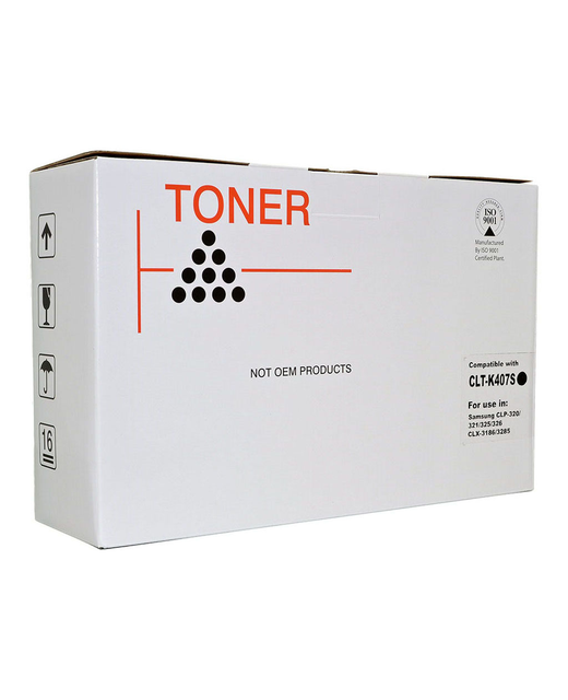 Icon Compatible Samsung CLTK407S Black Toner Cartridge