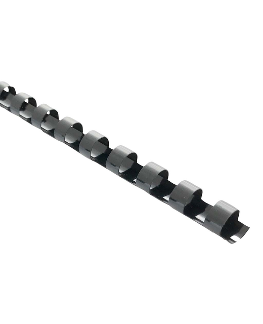 Icon Binding Coil Plastic 10mm Black, Pack of 100