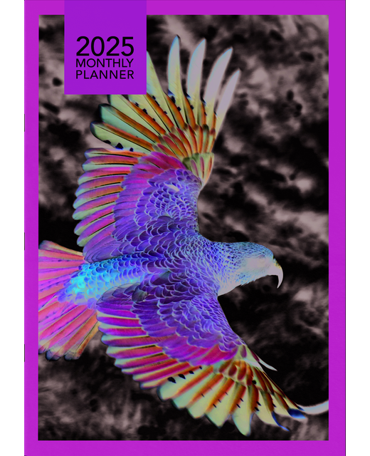 2025 Collins Monthly Planner A5 NZ Birds