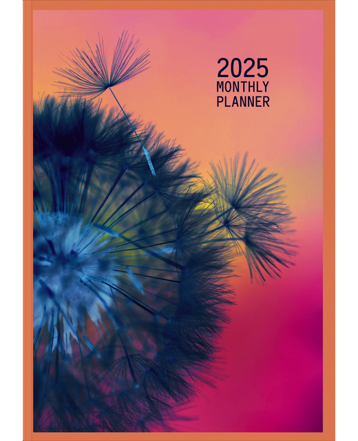 2025 Collins Monthly Planner A5 NZ Floral