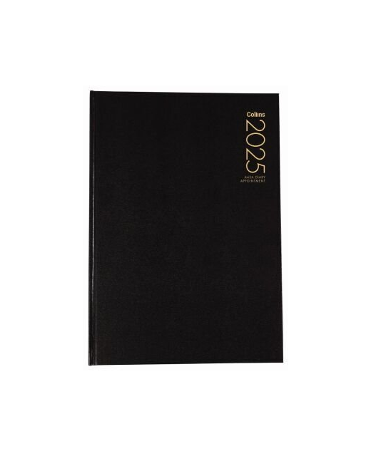 2025 Collins Diary A43A Black Appointment