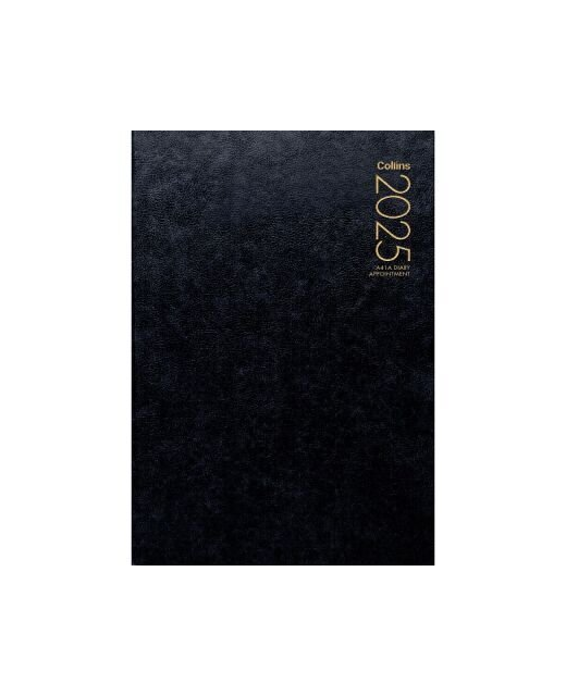 2025 Collins Diary A41A Black Appointment