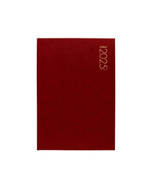 2025 Collins Diary A41 Red